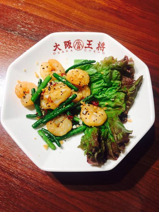 エビガーリック炒め Stir Fried Shrimp with Garlic