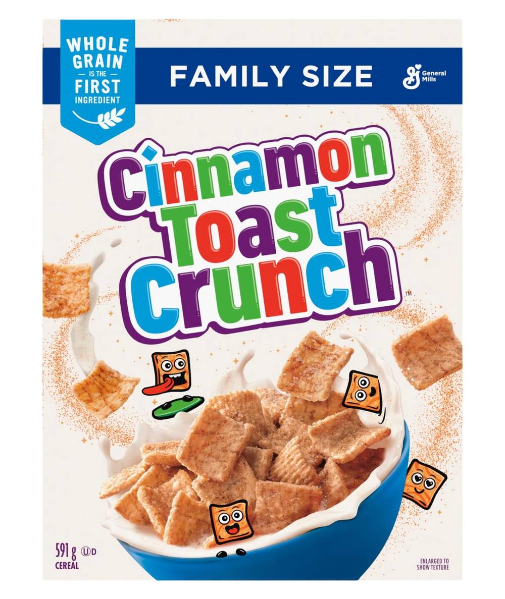 General Mills Cinnamon Toast Crunch Breakfast Cereal (591 g)