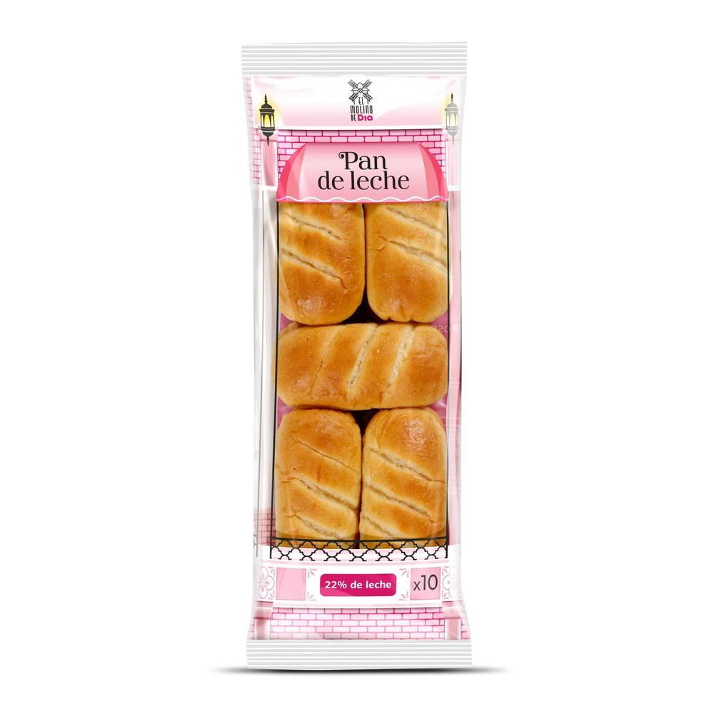 Pan De Leche El Molino De Dia Bolsa 350 G