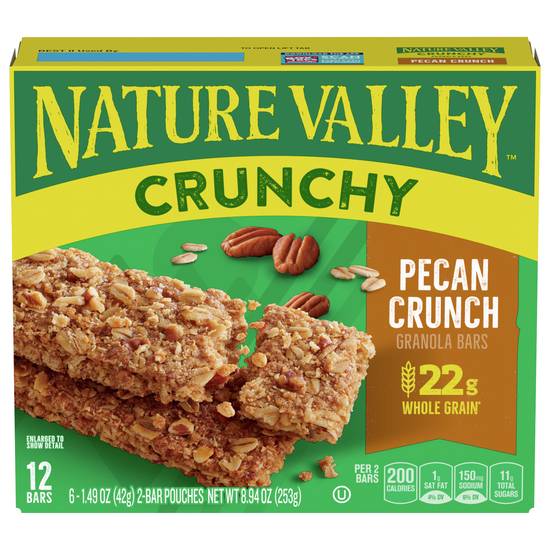 Nature Valley Crunchy Pecan Granola Bars