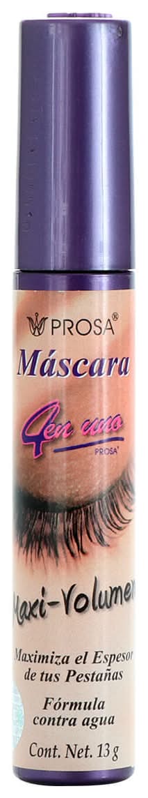 Prosa · Máscara para pestañas 4 en 1 maxi-volumen (13 g)