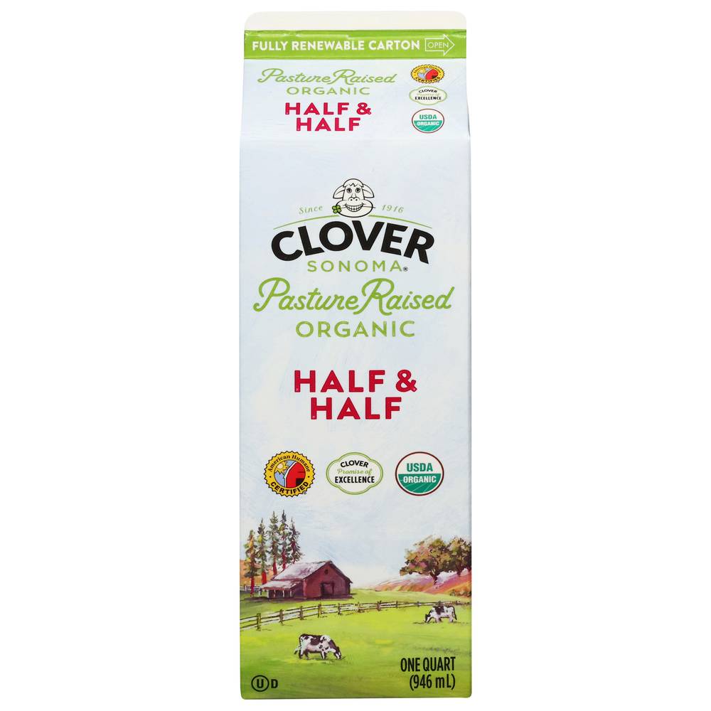 Clover Sonoma Organic Half & Half