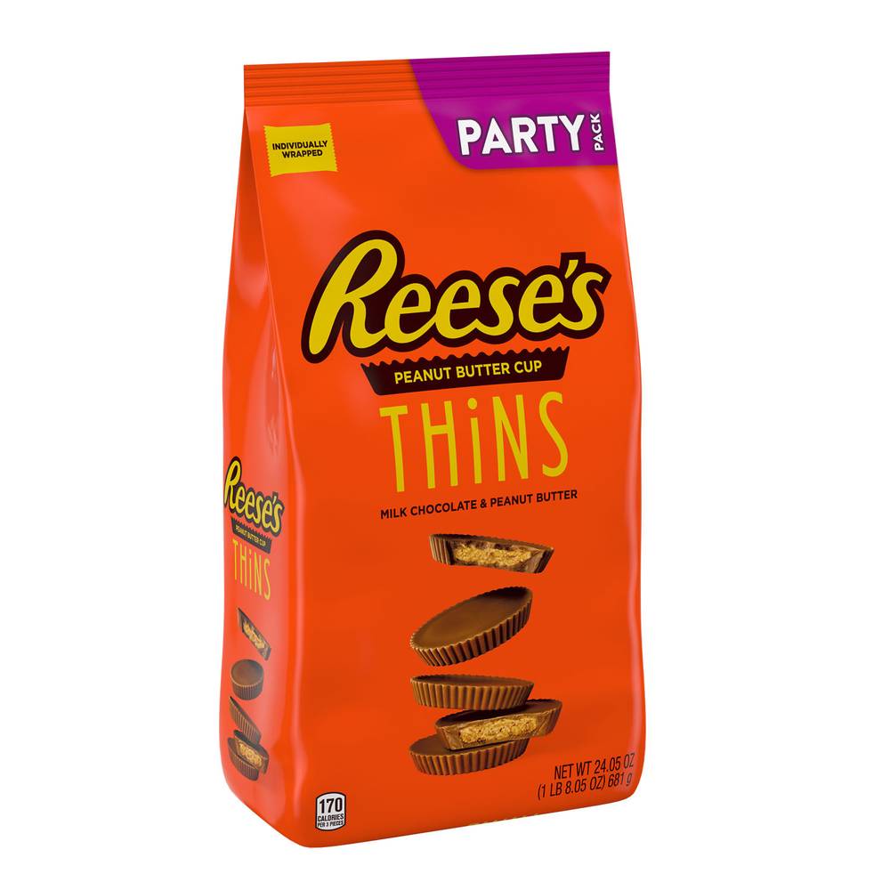 Reese's Thins Milk Chocolate & Peanut Butter Cup (1.5 lbs)