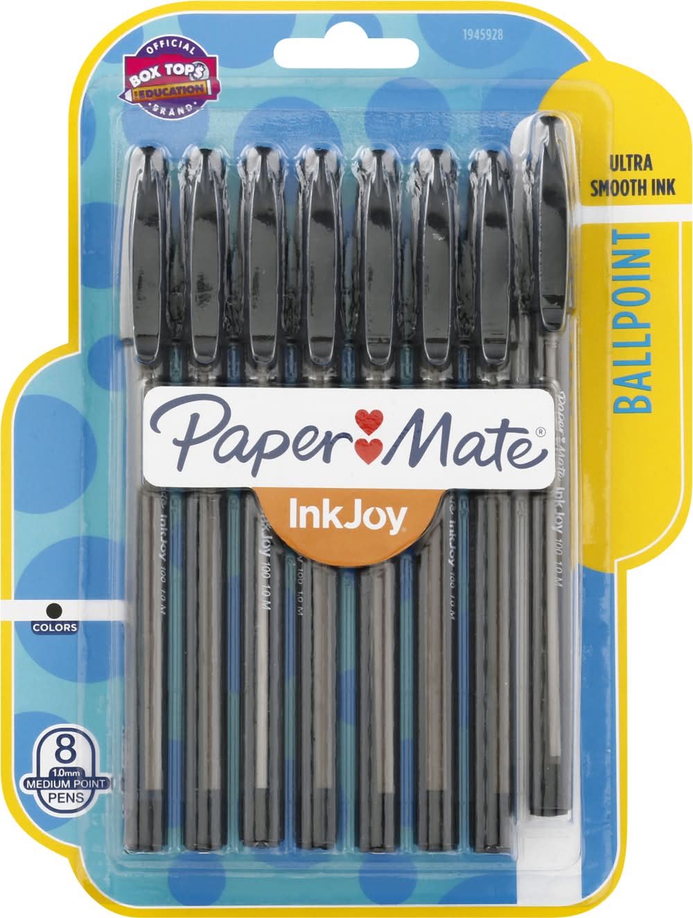Paper Mate Inkjoy Medium Point Ball Point Black Pens (3.2 oz)