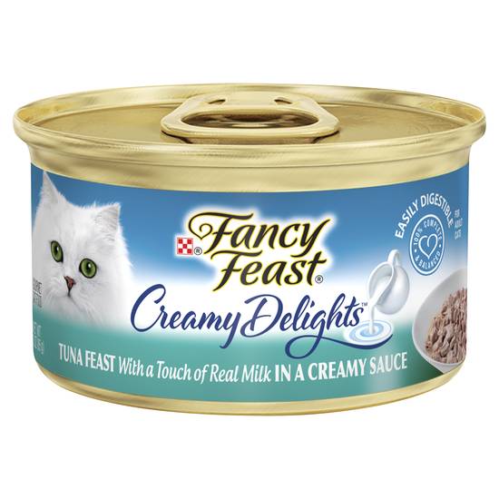 Fancy Feast Creamy Delights With Grilled Tuna Cat Food 85g