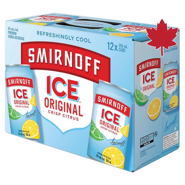 Smirnoff Ice (12 x 355 ml) - 5.0% ABV