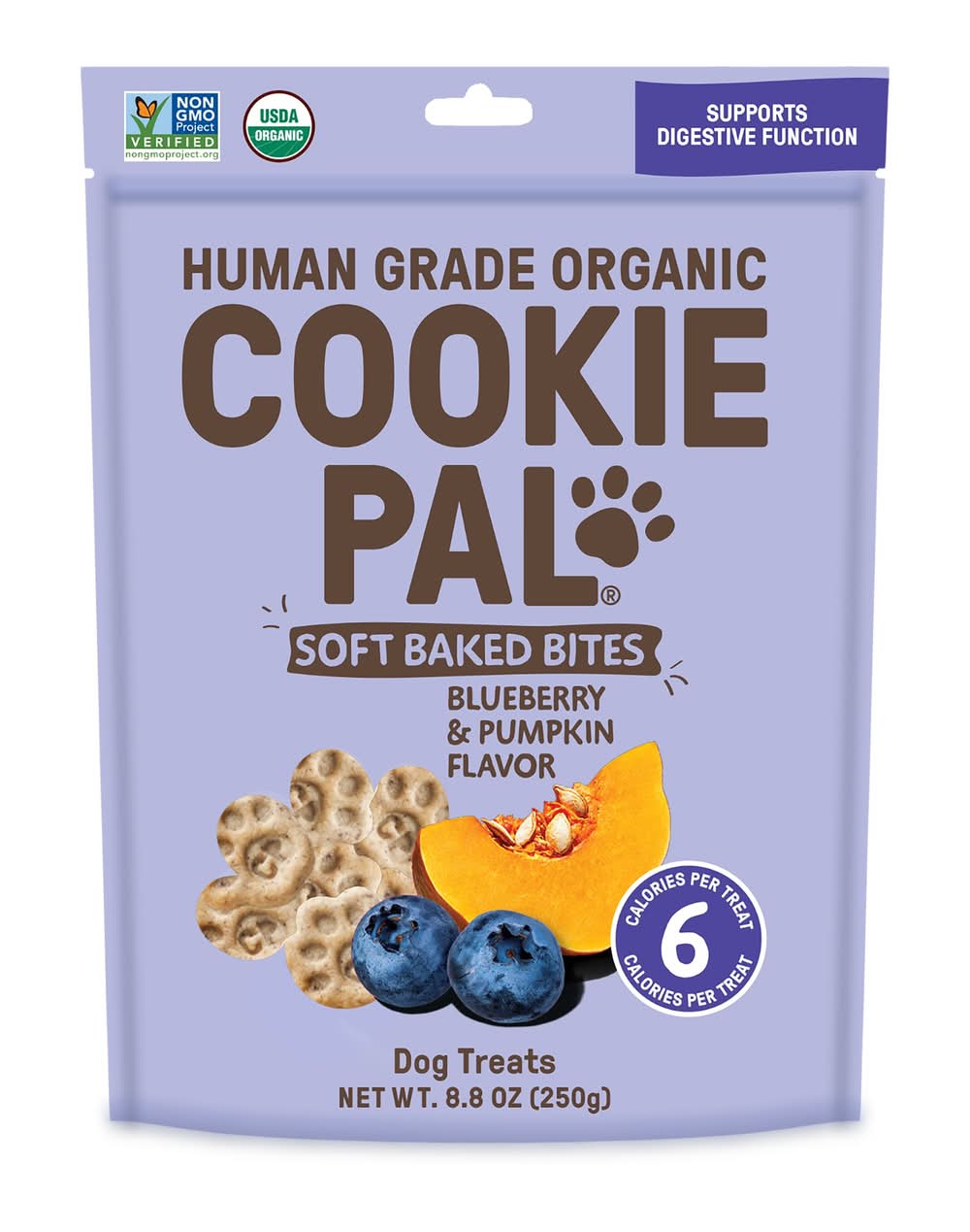 Cookie Pal All Life Stages Soft & Chewy Dog Treats - Blueberry & Pumpkin 8.8 oz (Size: 8.8 Oz)