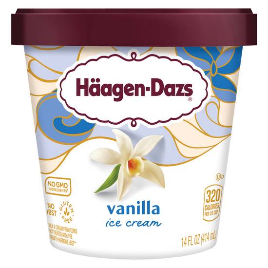 Haagen-Dazs Vanilla Ice Cream 14oz
