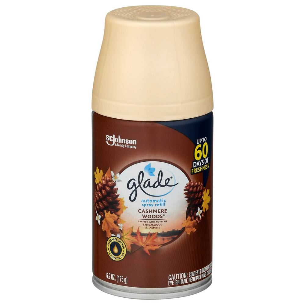 Glade Cashmere Woods Automatic Spray Refill