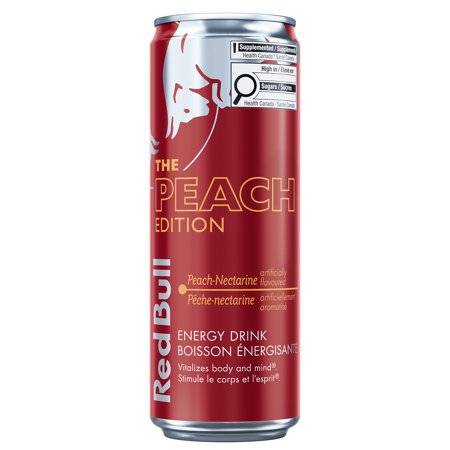 Red Bull Energy Drink, Peach-Nectarine (473 ml)