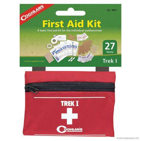 Coghlan's ltd. coghlan's trousse de premiers soins trek 1 - trek 1first aid kit (1 set)