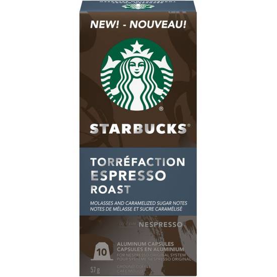 Starbucks Torréfaction Espresso Roast Ground Coffee (10 units)