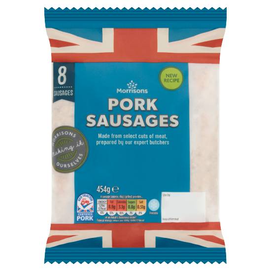 Morrisons Pork Sausages (8 pack)