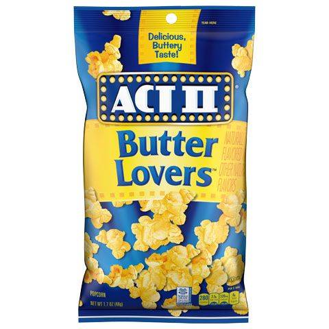 Act II Butter Lovers Popcorn 1.7oz