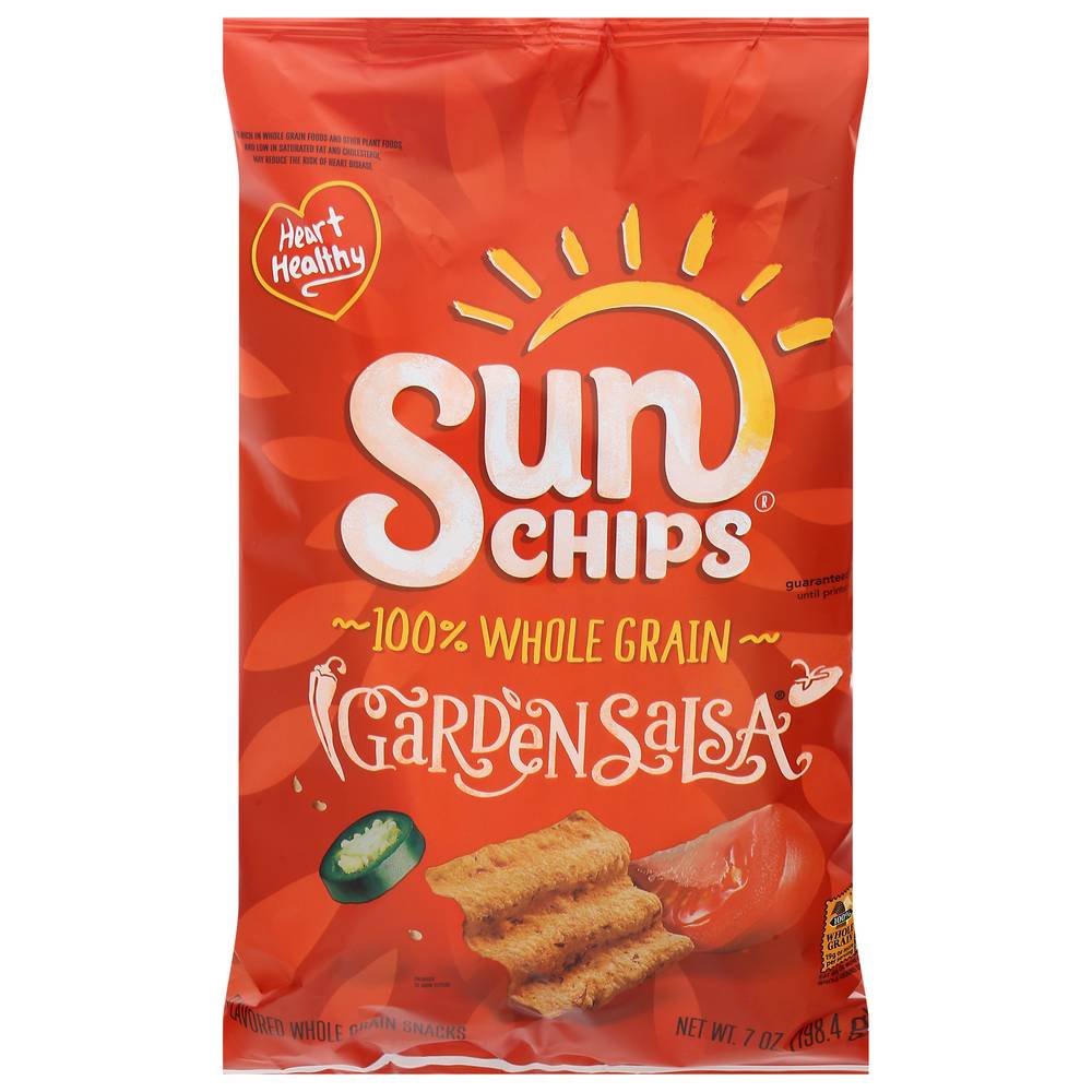 Sun Chips Whole Grain Snacks, Garden Salsa (7 oz)