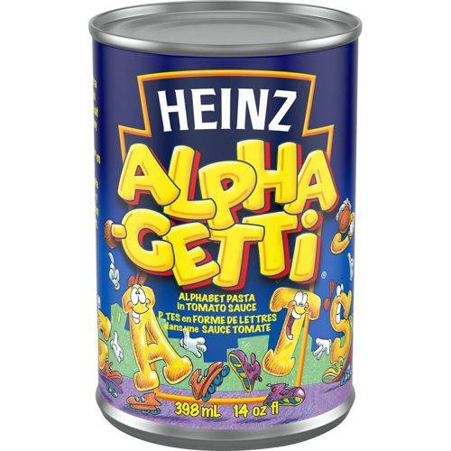 Heinz pâtes alphaghetti (398 ml) - alphaghetti pasta (398 ml)