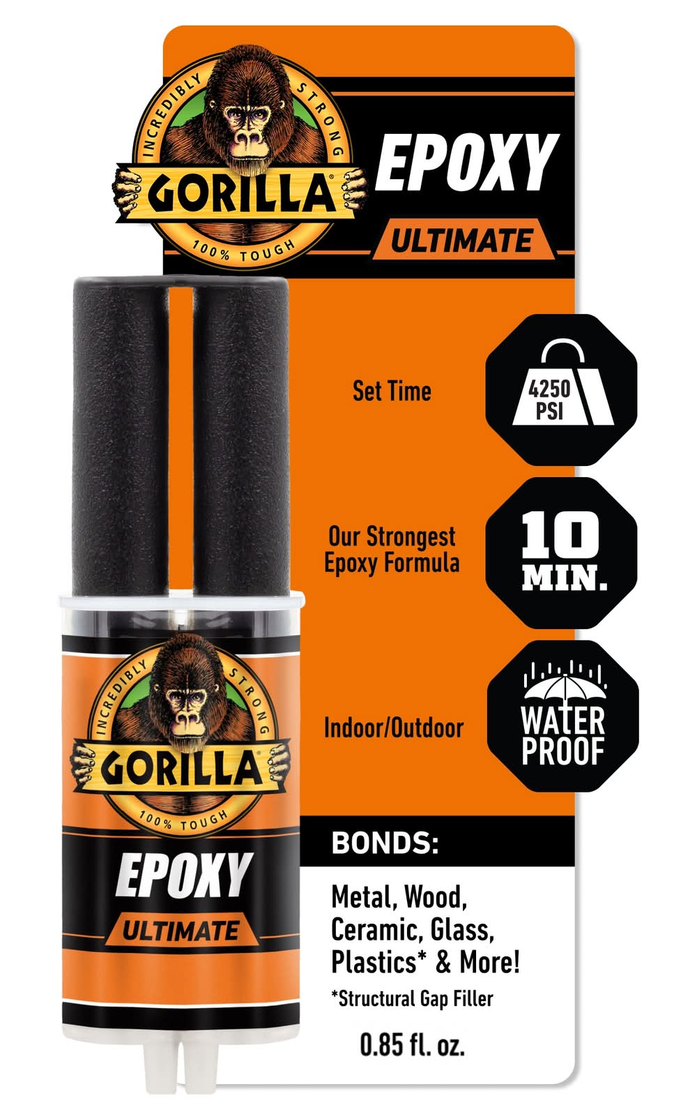 Gorilla Ultimate Black Epoxy Adhesive