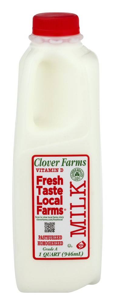 Clover Farms Vitamin D Milk (1 quart)