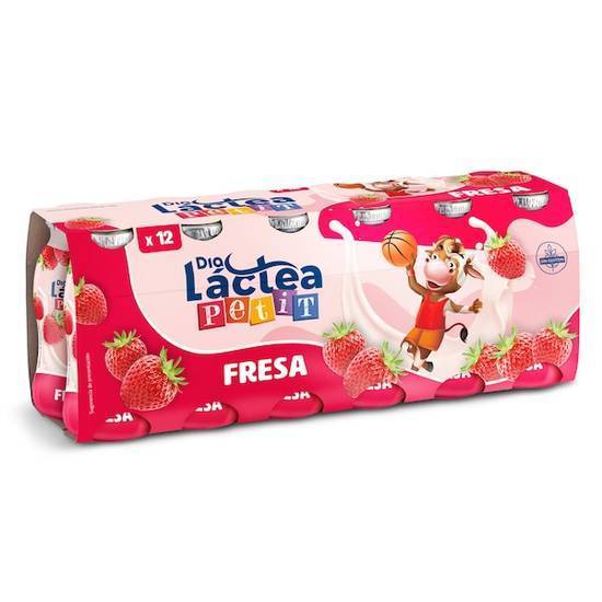 Yogur de fresa líquido Día Láctea pack 12 x 100 g