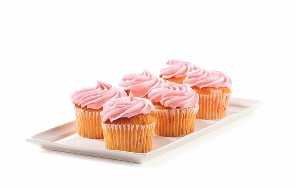 Strawberry Cupcakes 6 Count