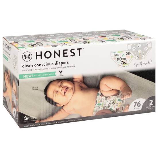 Honest Diapers (12-18 lbs)