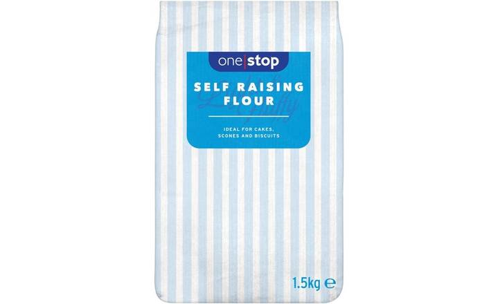 One Stop Self Raising Flour 1.5kg (393519)
