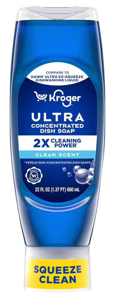 Kroger® Ultra Concentrated Liquid Dish Soap Clean Scent