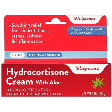 Walgreens Hydrocortisone Anti-Itch Cream With Aloe
