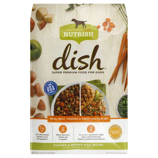 Rachael Ray Nutrish Super Premium Dog Food (chicken-brown rice)