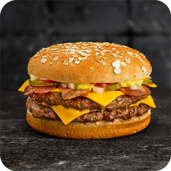 Mega Cheese Bacon