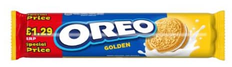 OREO Golden Sandwich Biscuits �1.29 PMP 154g
