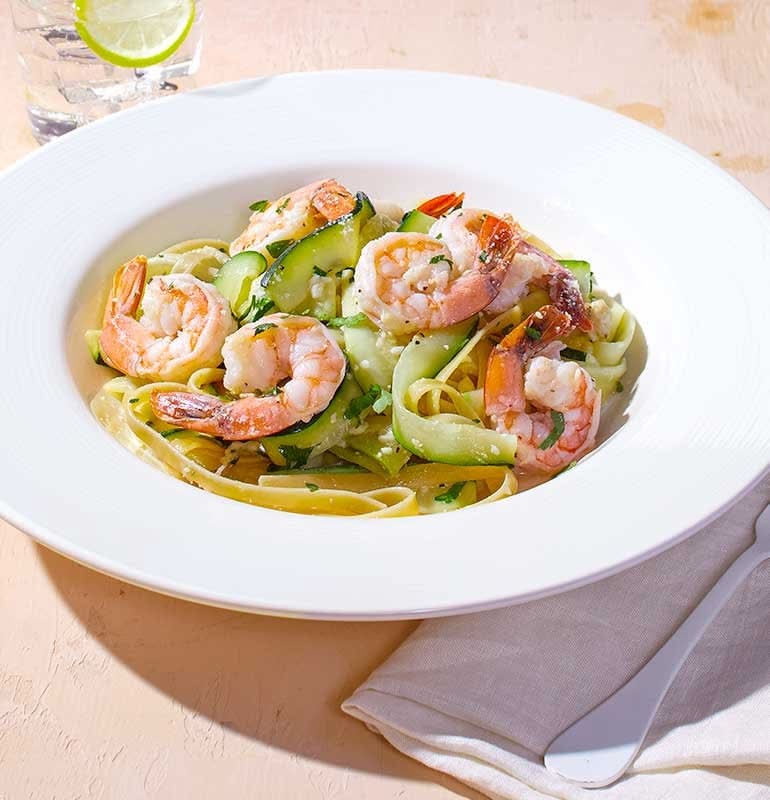 SHRIMP SCAMPI ZUCCHINI