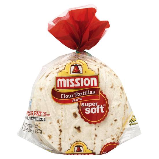 Mission Fajita Super Soft Flour Tortillas (20 ct)