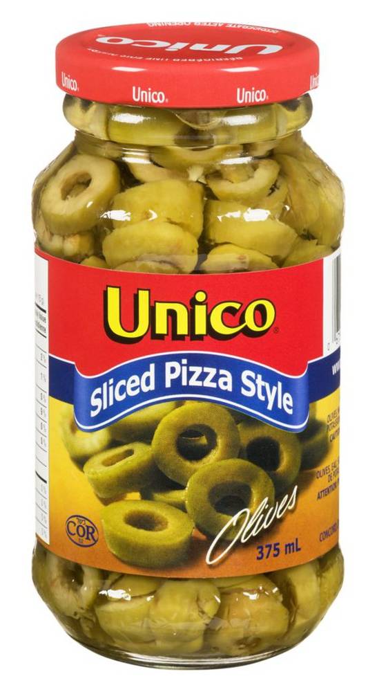 Unico Pizza Style Olives (375 ml)