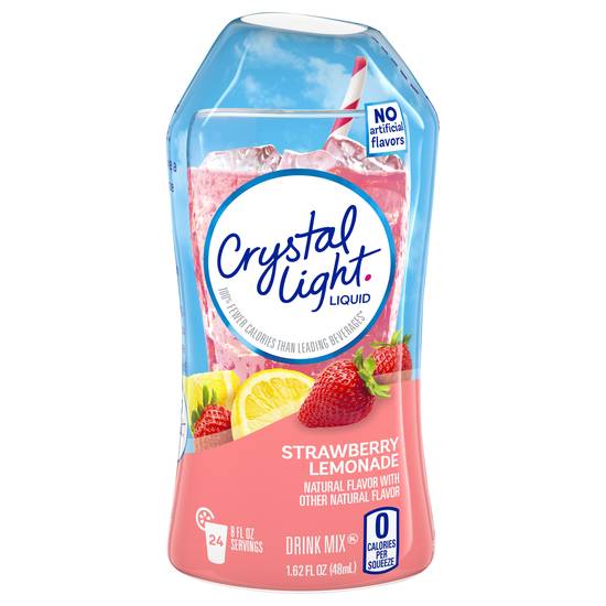 Crystal Light Strawberry Lemonade Liquid Drink Mix (1.62 fl oz)