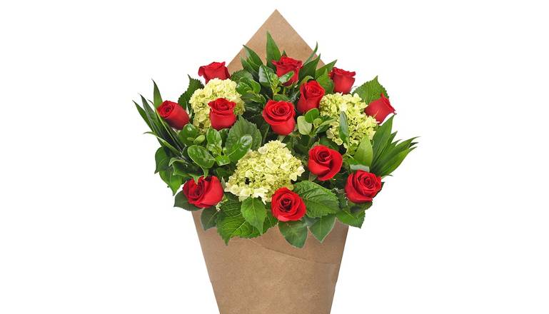 Bloom Haus�™ 12 Plus Rose Bouquet - Red