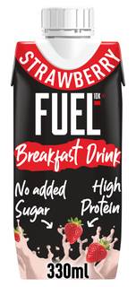 Fuel10K High Protein Strawberry Breakfast Milk Drink 330Ml