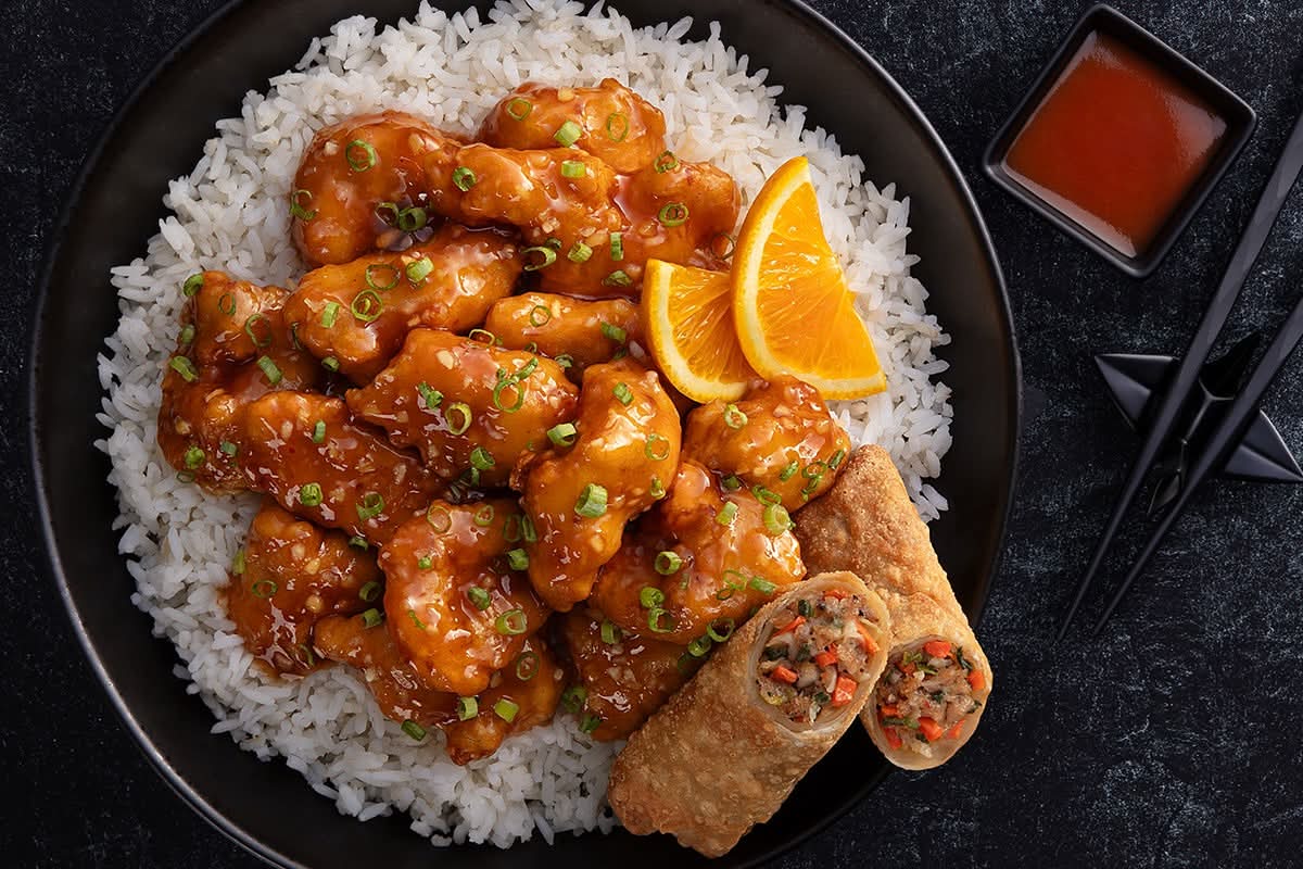 Orange Chicken Lunch Special