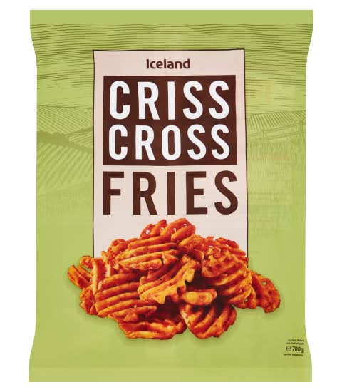 Iceland Ridiculously Crispy Criss Cross Fries (700g)