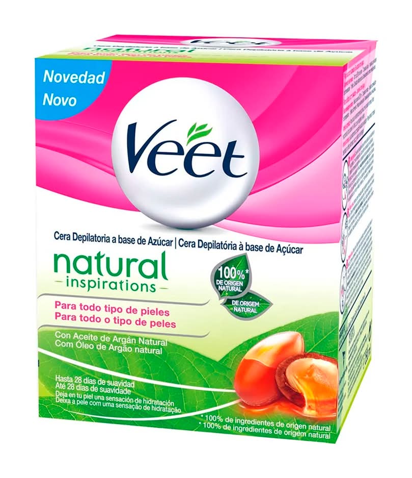 Veet - Cera Depilatória, embalagem de 250 ml