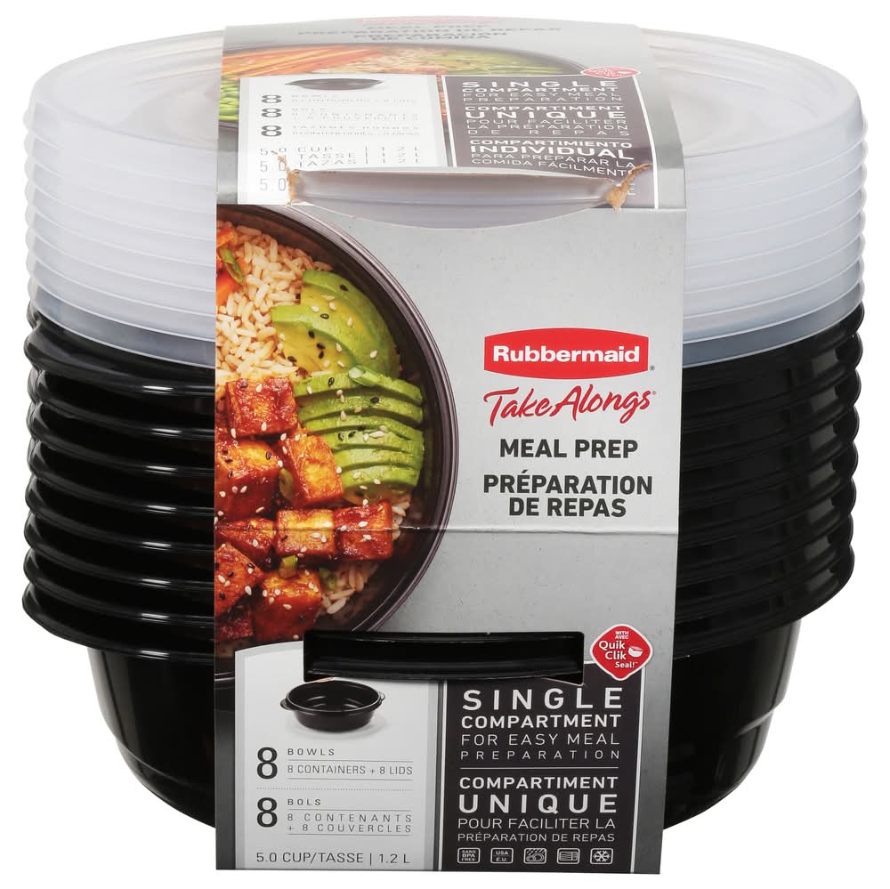 Rubbermaid Take Alongs Meal Prep Containers
