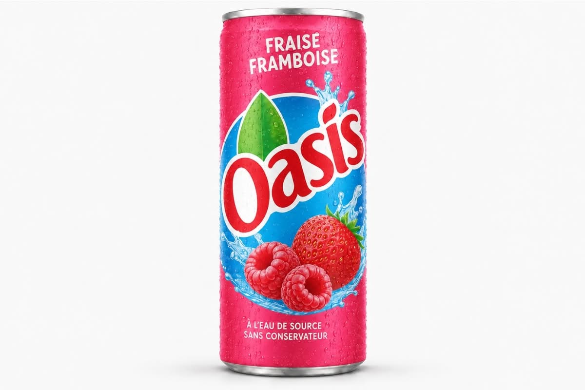 Oasis Fraise Framboise🥤