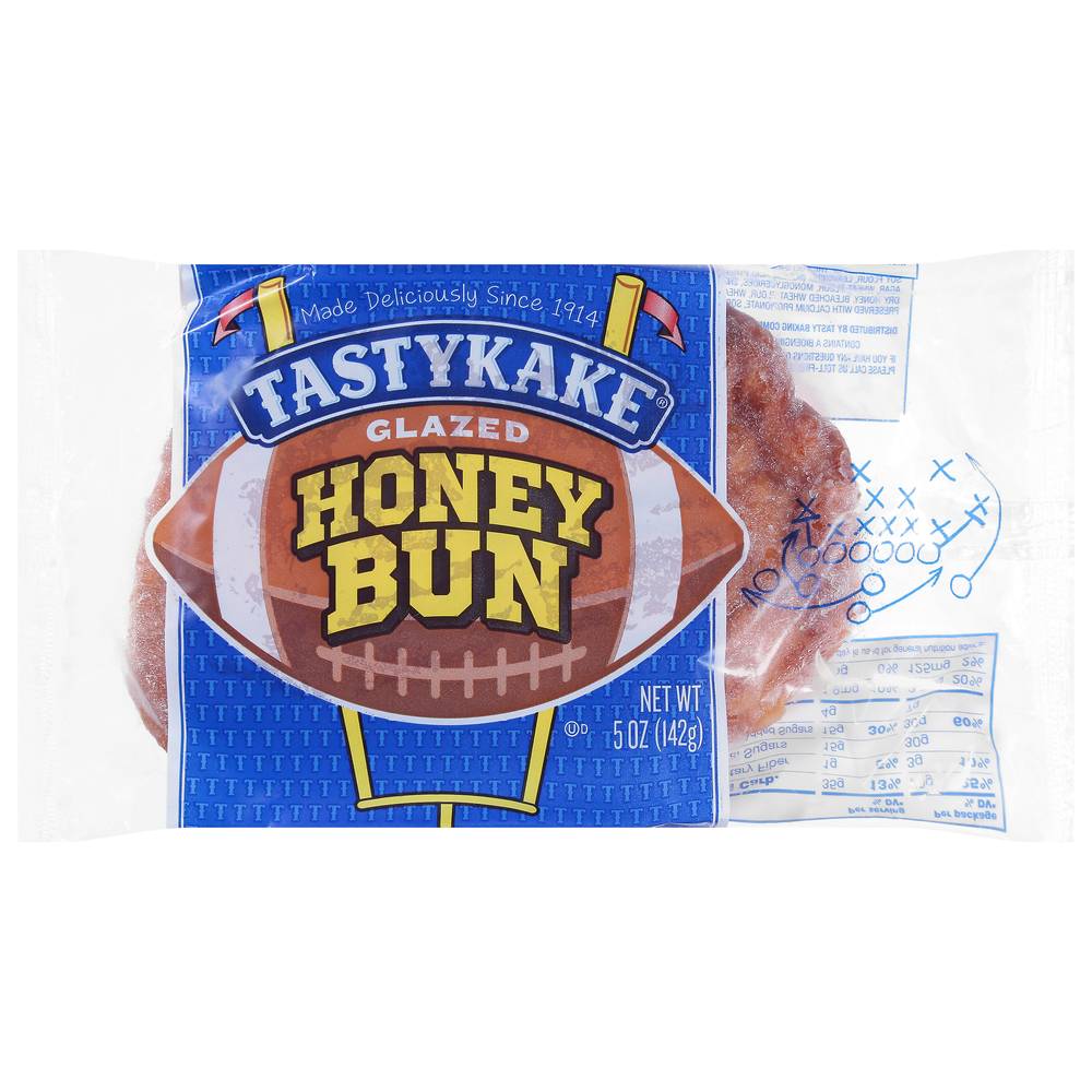 Tastykake Tasty Buns, Glazed Honey (5 oz)