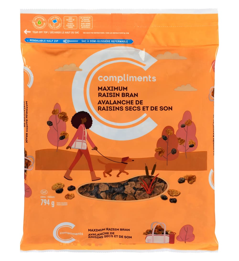 Compliments Cereal Maximum Raisin Bran (794 g)