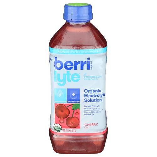Berri Lyte Organic Cherry  Electrolyte Solution