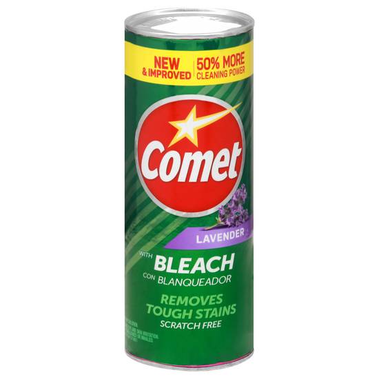 Comet Scratch Free Lavender Cleanser With Bleach