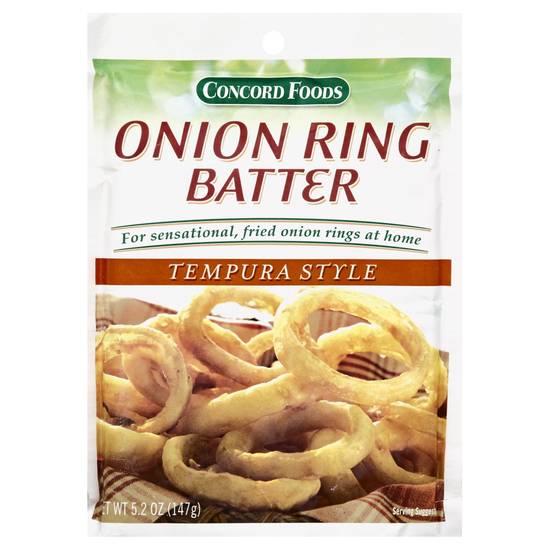 Concord Foods Tempura Style Onion Ring Batter Mix