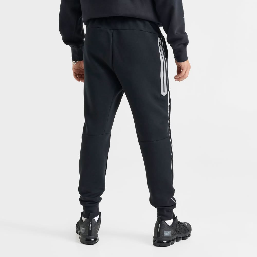 nike tech fleece black and grey pants