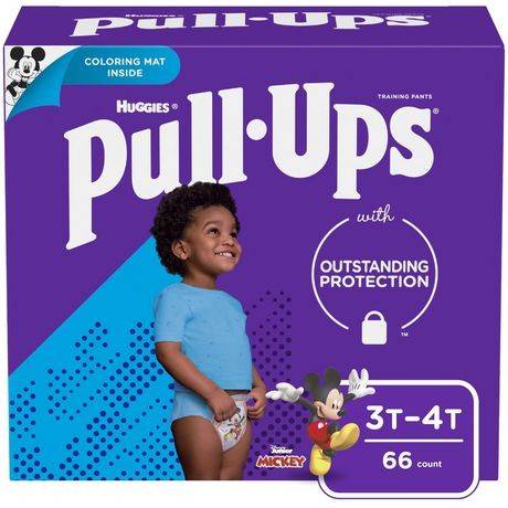 Pull-Ups Learning Designs Training Pants, Giga pack - Boys (66 units)
