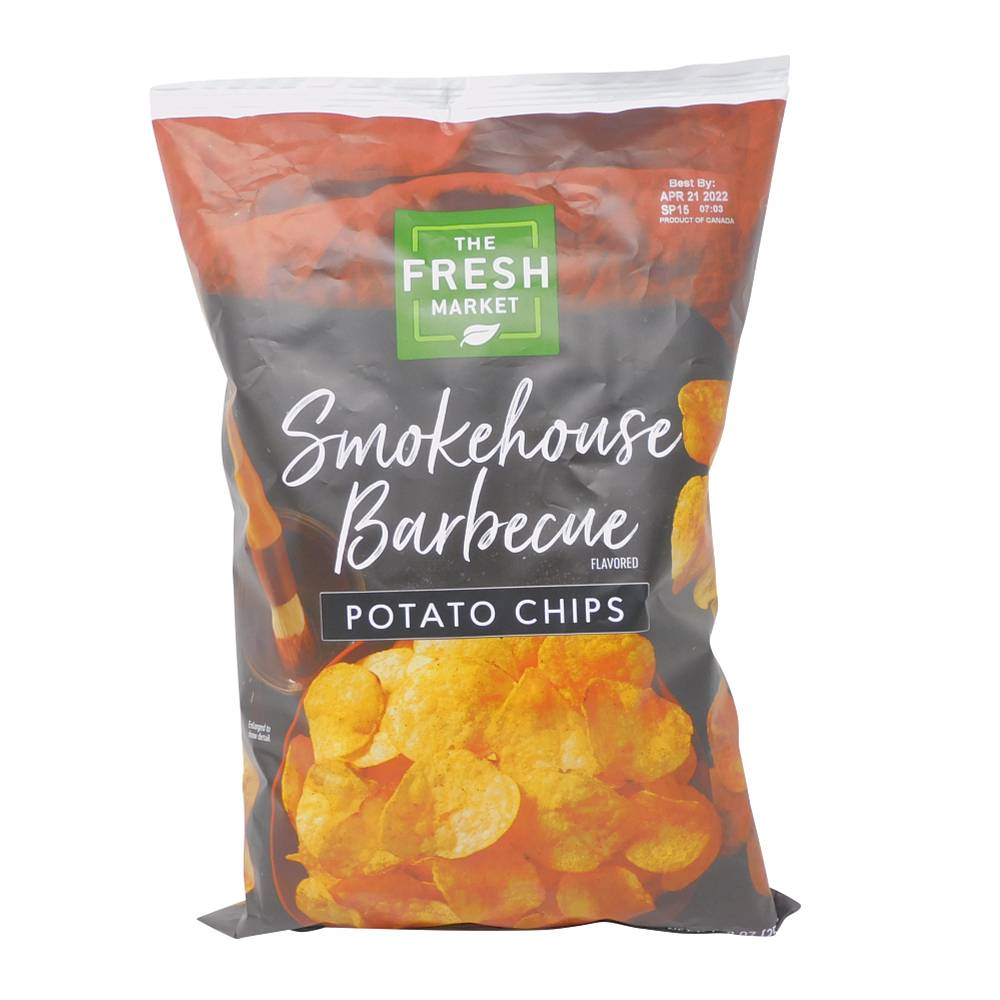 The Fresh Market Barbecue Chips (smokehouse barbeque)
